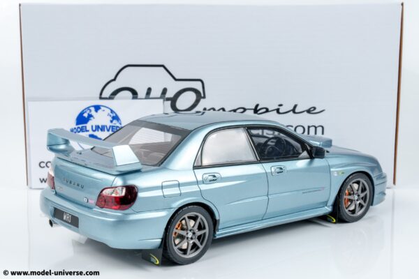 Otto Mobile - 1:18 Subaru Impreza WRX STI WR1 GD Petter Solberg Edition Ice Blue Metallic - Limited Edition Resin Model 8 Otto Mobile - 1:18 Subaru Impreza WRX STI WR1 GD Petter Solberg Edition Ice Blue Metallic - Limited Edition Resin Model