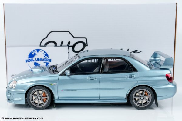 Otto Mobile - 1:18 Subaru Impreza WRX STI WR1 GD Petter Solberg Edition Ice Blue Metallic - Limited Edition Resin Model 10 Otto Mobile - 1:18 Subaru Impreza WRX STI WR1 GD Petter Solberg Edition Ice Blue Metallic - Limited Edition Resin Model
