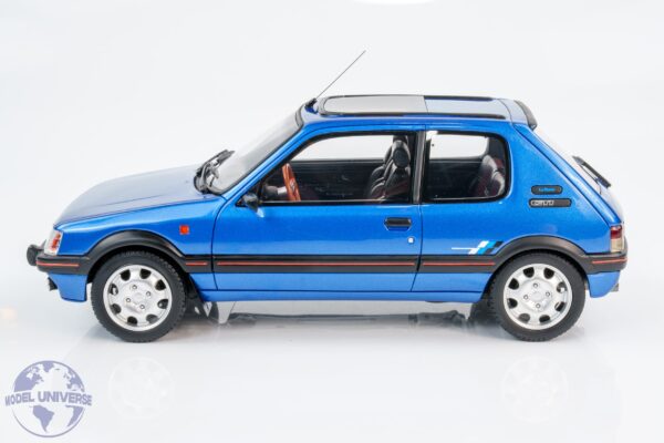 Otto - 1:18 Peugeot 205 1.9 GTI Le Mans Miami Blue 1991 - Limited Edition Resin Model 12 Otto - 1:18 Peugeot 205 1.9 GTI Le Mans Miami Blue 1991 - Limited Edition Resin Model