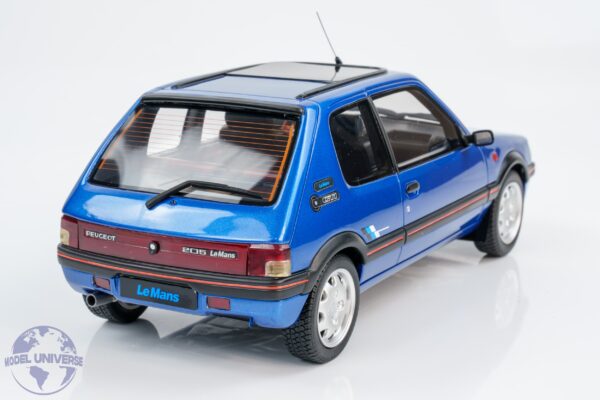 Otto - 1:18 Peugeot 205 1.9 GTI Le Mans Miami Blue 1991 - Limited Edition Resin Model 11 Otto - 1:18 Peugeot 205 1.9 GTI Le Mans Miami Blue 1991 - Limited Edition Resin Model