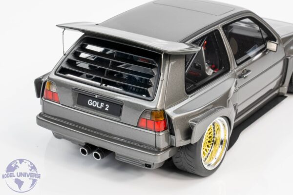 Otto Mobile - 1:18 Volkswagen VW Golf II GTI By Khyzyl Saleem Ascot Grey Metallic 2021 - Limited Edition Resin Model 13 Otto Mobile - 1:18 Volkswagen VW Golf II GTI By Khyzyl Saleem Ascot Grey Metallic 2021 - Limited Edition Resin Model