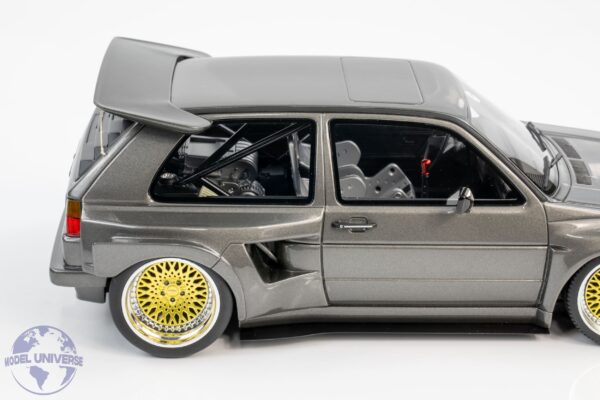 Otto Mobile - 1:18 Volkswagen VW Golf II GTI By Khyzyl Saleem Ascot Grey Metallic 2021 - Limited Edition Resin Model 14 Otto Mobile - 1:18 Volkswagen VW Golf II GTI By Khyzyl Saleem Ascot Grey Metallic 2021 - Limited Edition Resin Model
