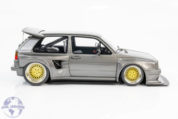 Otto Mobile - 1:18 Volkswagen VW Golf II GTI By Khyzyl Saleem Ascot Grey Metallic 2021 - Limited Edition Resin Model 15 Otto Mobile - 1:18 Volkswagen VW Golf II GTI By Khyzyl Saleem Ascot Grey Metallic 2021 - Limited Edition Resin Model