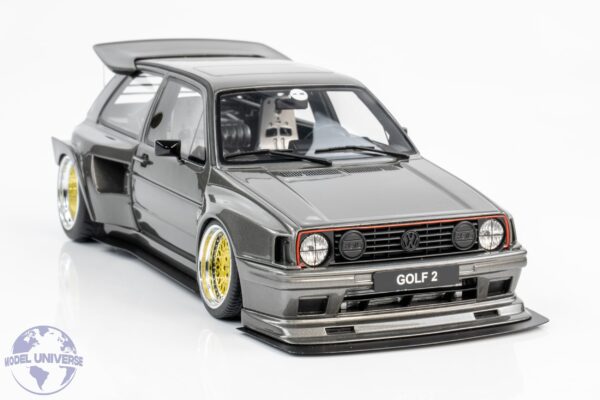 Otto Mobile - 1:18 Volkswagen VW Golf II GTI By Khyzyl Saleem Ascot Grey Metallic 2021 - Limited Edition Resin Model 11 Otto Mobile - 1:18 Volkswagen VW Golf II GTI By Khyzyl Saleem Ascot Grey Metallic 2021 - Limited Edition Resin Model