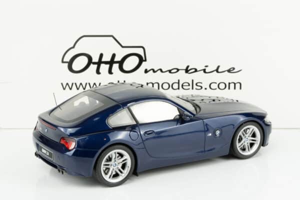Otto Mobile - 1:18 BMW Z4 M Coupe Interlagos Blue Metallic 2006 (OT499) Limited Edition Resin Model 12 Otto Mobile - 1:18 BMW Z4 M Coupe Interlagos Blue Metallic 2006 (OT499) Limited Edition Resin Model