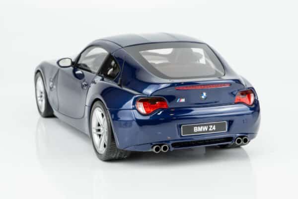 Otto Mobile - 1:18 BMW Z4 M Coupe Interlagos Blue Metallic 2006 (OT499) Limited Edition Resin Model 20 Otto Mobile - 1:18 BMW Z4 M Coupe Interlagos Blue Metallic 2006 (OT499) Limited Edition Resin Model