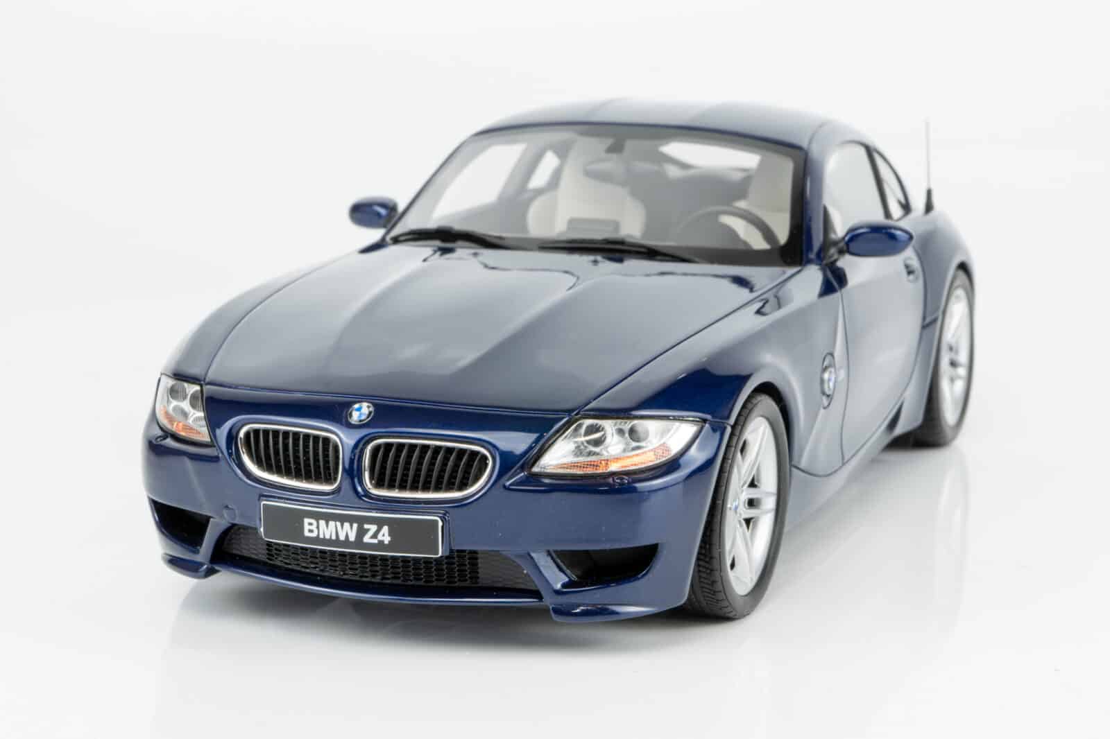 Otto Mobile - 1:18 BMW Z4 M Coupe Interlagos Blue Metallic 2006