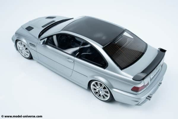 Otto OT1128 BMW E36 M3 GTR Street Titan Silver Resin Model 04