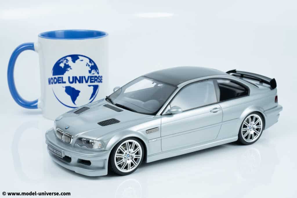 Otto Mobile Announces New Models for May & June 2025 1 Otto Mobile - 1:18 BMW E46 M3 GTR Street Titan Silver Metallic 2001 - Limited Edition Resin Model