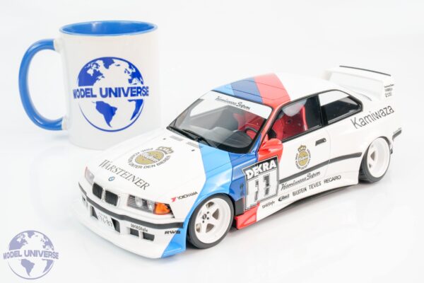 Otto Mobile - 1:18 BMW E36 M3 Khyzyl Saleem Kamiwaza 2024 White - Limited Edition Resin Model 11 Otto Mobile - 1:18 BMW E36 M3 Khyzyl Saleem Kamiwaza 2024 White - Limited Edition Resin Model