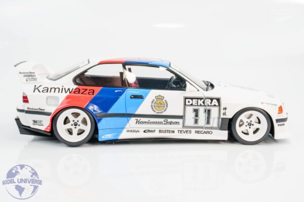 Otto Mobile - 1:18 BMW E36 M3 Khyzyl Saleem Kamiwaza 2024 White - Limited Edition Resin Model 15 Otto Mobile - 1:18 BMW E36 M3 Khyzyl Saleem Kamiwaza 2024 White - Limited Edition Resin Model