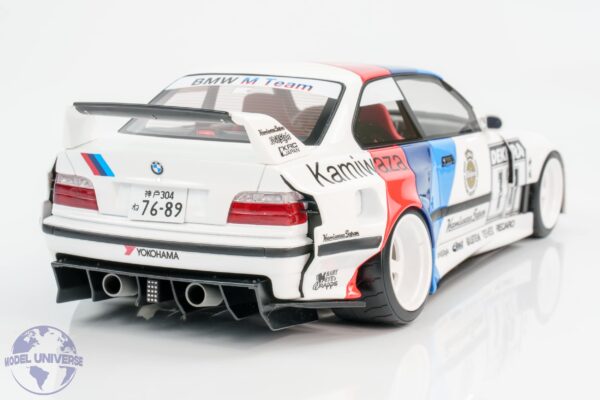 Otto Mobile - 1:18 BMW E36 M3 Khyzyl Saleem Kamiwaza 2024 White - Limited Edition Resin Model 13 Otto Mobile - 1:18 BMW E36 M3 Khyzyl Saleem Kamiwaza 2024 White - Limited Edition Resin Model