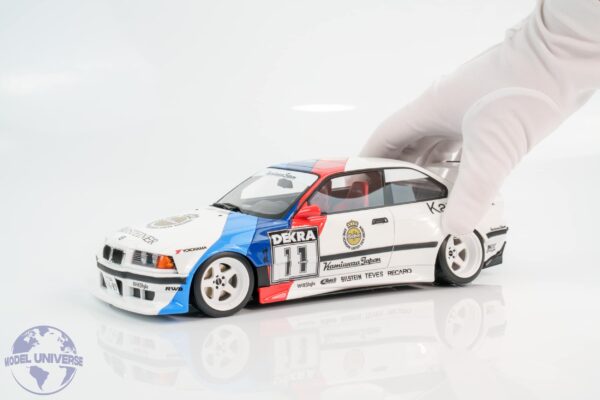 Otto Mobile - 1:18 BMW E36 M3 Khyzyl Saleem Kamiwaza 2024 White - Limited Edition Resin Model 10 Otto Mobile - 1:18 BMW E36 M3 Khyzyl Saleem Kamiwaza 2024 White - Limited Edition Resin Model