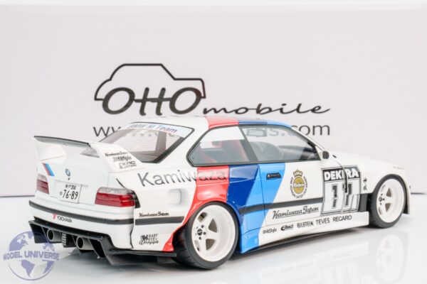 Otto Mobile - 1:18 BMW E36 M3 Khyzyl Saleem Kamiwaza 2024 White - Limited Edition Resin Model