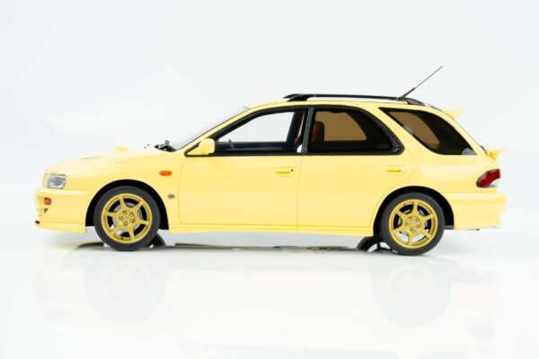 Otto Mobile - 1:18 Subaru Impreza VI WRX STi SW Sport Wagon Cashmere Yellow 1999 - Limited Edition Resin Model 11 Otto Mobile - 1:18 Subaru Impreza VI WRX STi SW Sport Wagon Cashmere Yellow 1999 - Limited Edition Resin Model