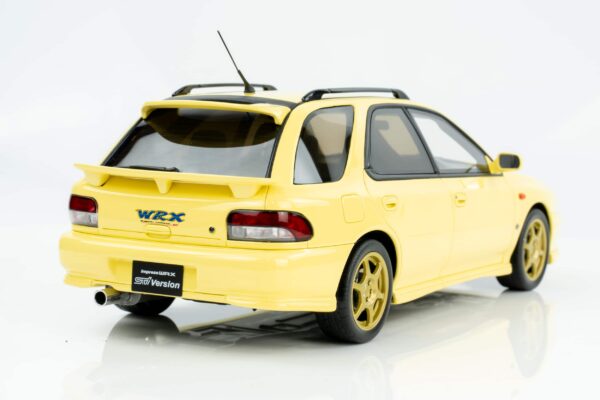 Otto Mobile - 1:18 Subaru Impreza VI WRX STi SW Sport Wagon Cashmere Yellow 1999 - Limited Edition Resin Model 10 Otto Mobile - 1:18 Subaru Impreza VI WRX STi SW Sport Wagon Cashmere Yellow 1999 - Limited Edition Resin Model