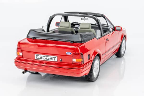 Otto Mobile 1:18 Ford Escort Mk4 XR3i Cabriolet Red 1986 (OT1254) Limited Edition Resin Model 17 Otto Mobile 1:18 Ford Escort Mk4 XR3i Cabriolet Red 1986 (OT1254) Limited Edition Resin Model