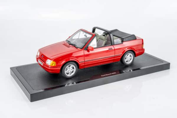 Otto Mobile 1:18 Ford Escort Mk4 XR3i Cabriolet Red 1986 (OT1254) Limited Edition Resin Model 18 Otto Mobile 1:18 Ford Escort Mk4 XR3i Cabriolet Red 1986 (OT1254) Limited Edition Resin Model