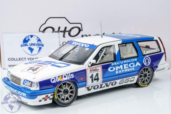 Otto Mobile - 1:18 Volvo 850 Estate BTCC Jan Lammers 1994 - Limited Edition Resin Model