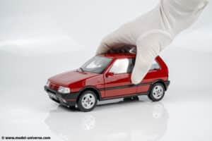 Otto ot487 fiat uno turbo i e red racing 1990 resin model 1
