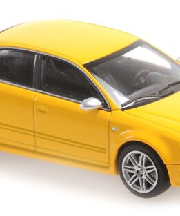 Minichamps 940014600 1/43 Audi RS4 Yellow 2004 Diecast Model Car