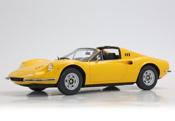 BBR 1:18 Ferrari Dino 246 GTS 1972 Giallo Modena (Black Interior) (P18152D) Limited Edition Resin Model 9 BBR 1:18 Ferrari Dino 246 GTS 1972 Giallo Modena (Black Interior) (P18152D) Limited Edition Resin Model