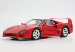 BBR - 1:18 Ferrari F40 1987 Rosso Corsa Ex Nigel Mansell - Limited Edition Resin Model (With Showcase)