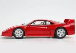 BBR - 1:18 Ferrari F40 1987 Rosso Corsa Ex Nigel Mansell - Limited Edition Resin Model (With Showcase)