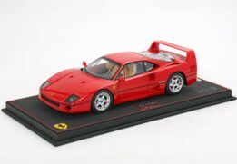 BBR - 1:18 Ferrari F40 1987 Rosso Corsa Ex Nigel Mansell - Limited Edition Resin Model (With Showcase)