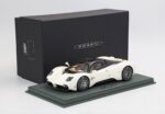 BBR - 1:18 Pagani Utopia Pearl White - Limited Edition Resin Model with Showcase