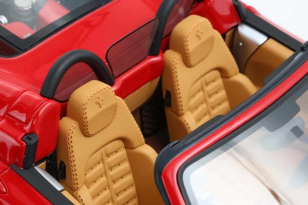 BBR - 1:18 Ferrari 360 Modena Spider Manual Gearbox Rosso Corsa Beige Interior - Limited Edition Resin Model with Showcase 17 BBR - 1:18 Ferrari 360 Modena Spider Manual Gearbox Rosso Corsa Beige Interior - Limited Edition Resin Model with Showcase