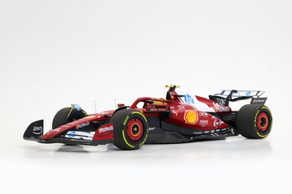 Alternative view of BBR 1:18 Ferrari SF-25 No.44 Lewis Hamilton Winner Sprint Race China 2025 (P18267A44) Limited Edition Diecast Model (Polyfoam Box)