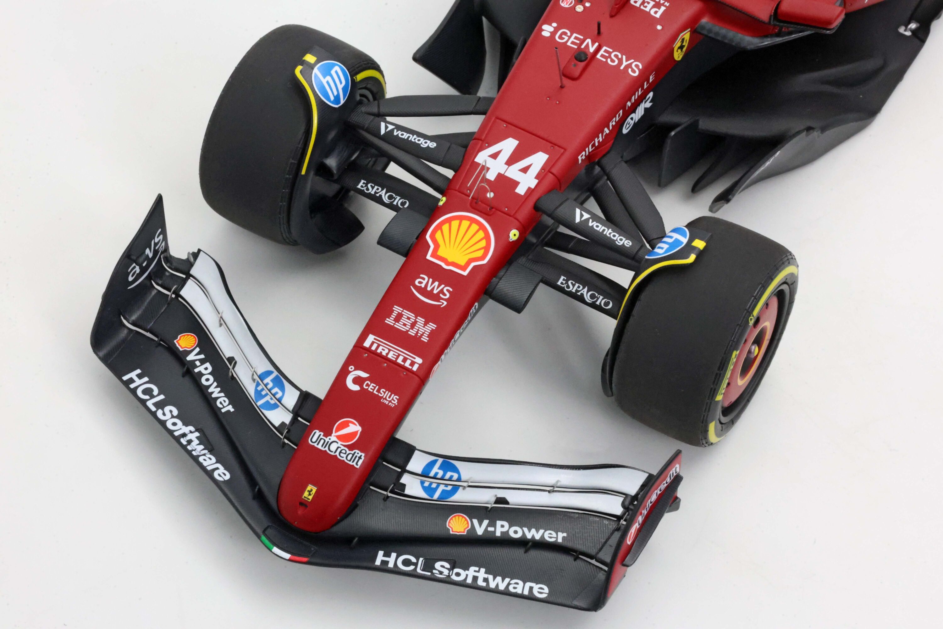 BBR 1:18 Ferrari SF-25 No.44 Lewis Hamilton Winner Sprint Race China 2025 (P18267A44) Limited Edition Diecast Model (Polyfoam Box) 6 BBR 1:18 Ferrari SF-25 No.44 Lewis Hamilton Winner Sprint Race China 2025 (P18267A44) Limited Edition Diecast Model (Polyfoam Box) - Image 6