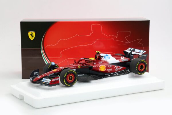 BBR 1:18 Ferrari SF-25 No.44 Lewis Hamilton Winner Sprint Race China 2025 (P18267A44) Limited Edition Diecast Model (Polyfoam Box)