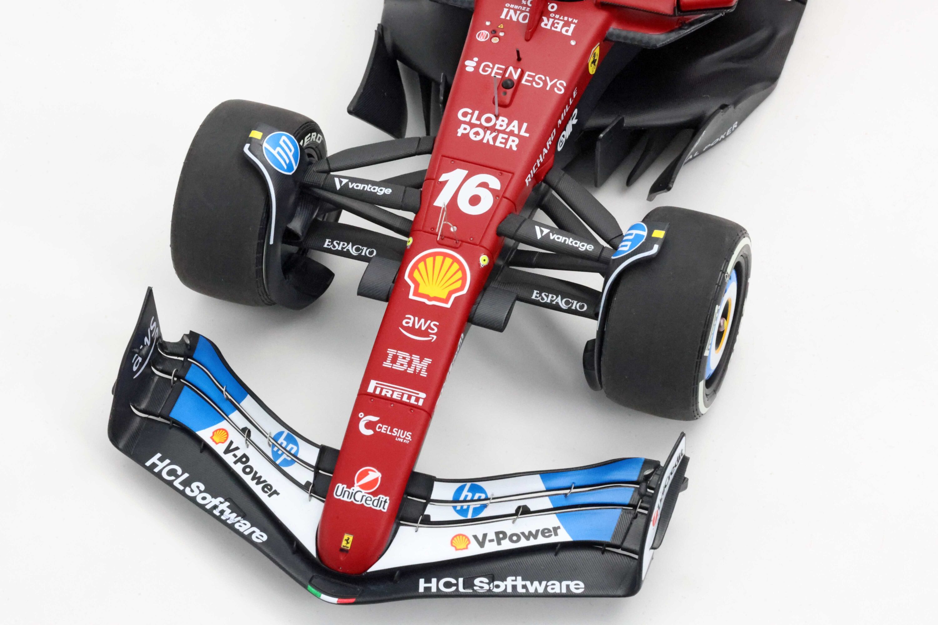 BBR 1:18 Ferrari SF-25 No.16 Charles Leclerc Miami GP 2025 Special Livery (P18267B16DIE) Limited Edition Diecast Model (Special Pack) 4 BBR 1:18 Ferrari SF-25 No.16 Charles Leclerc Miami GP 2025 Special Livery (P18267B16DIE) Limited Edition Diecast Model (Special Pack) - Image 4