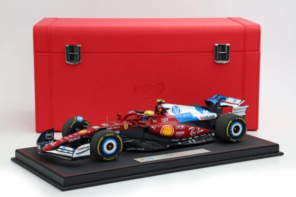 BBR 1:18 Ferrari SF-25 No.44 Lewis Hamilton Miami GP 2025 Special Livery (P18267B44ST) Limited Edition Diecast Model (Luxury Pack with Special Box)