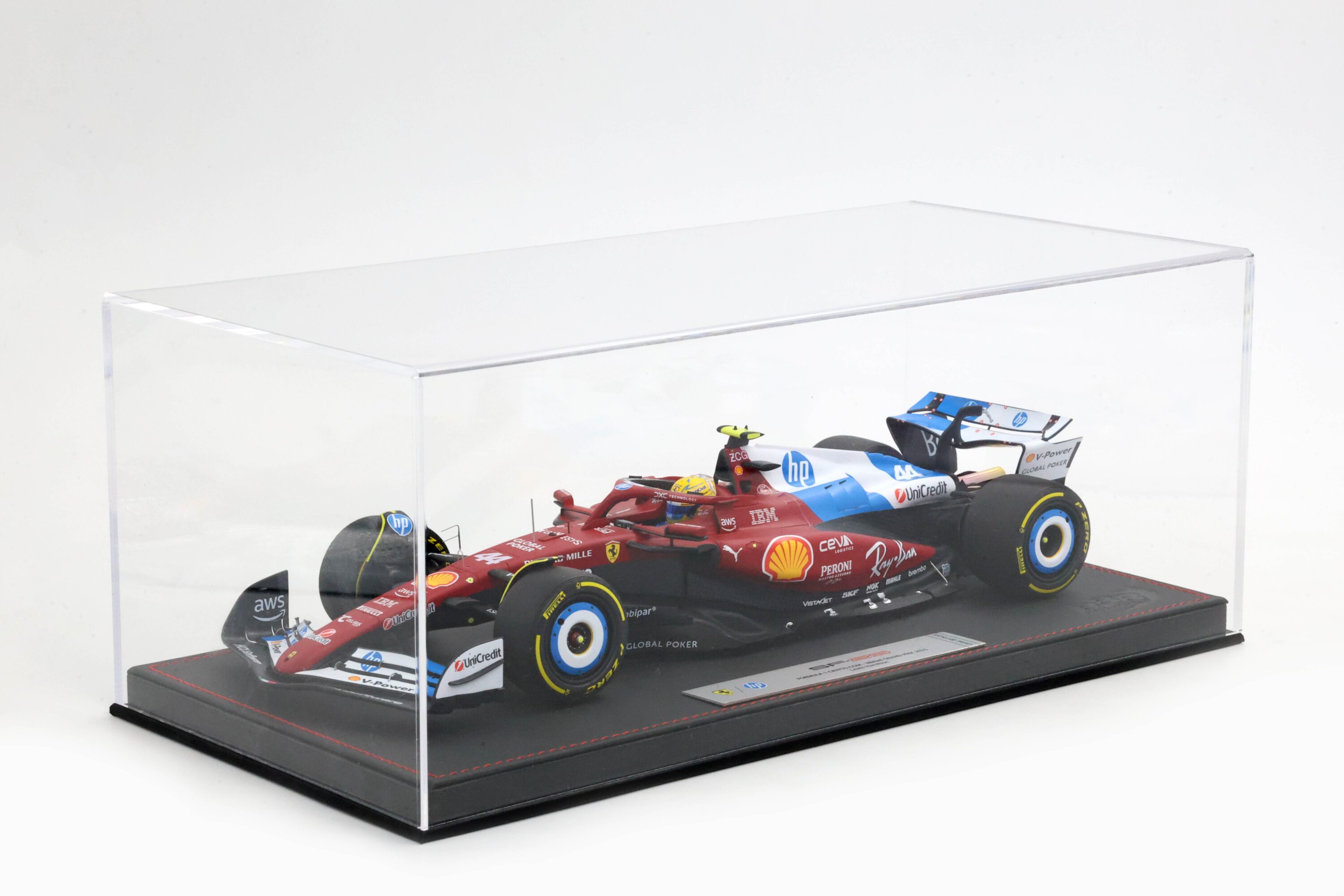 BBR 1:18 Ferrari SF-25 No.44 Lewis Hamilton Miami GP 2025 Special Livery (P18267B44ST) Limited Edition Diecast Model (Luxury Pack with Special Box) 2 BBR 1:18 Ferrari SF-25 No.44 Lewis Hamilton Miami GP 2025 Special Livery (P18267B44ST) Limited Edition Diecast Model (Luxury Pack with Special Box) - Image 2