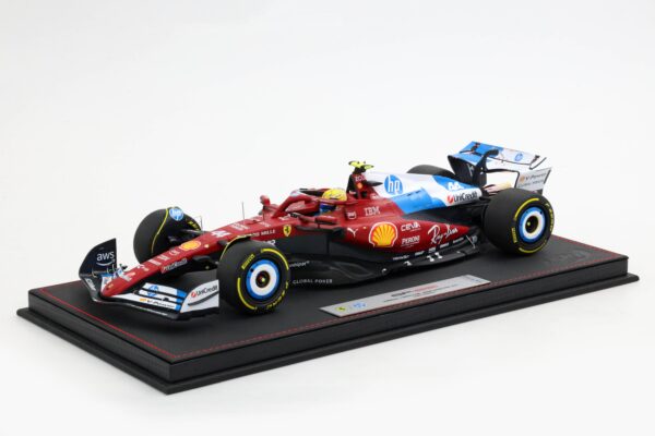 BBR 1:18 Ferrari SF-25 No.44 Lewis Hamilton Miami GP 2025 Special Livery (P18267B44ST) Limited Edition Diecast Model (Luxury Pack with Special Box) 12 BBR 1:18 Ferrari SF-25 No.44 Lewis Hamilton Miami GP 2025 Special Livery (P18267B44ST) Limited Edition Diecast Model (Luxury Pack with Special Box)
