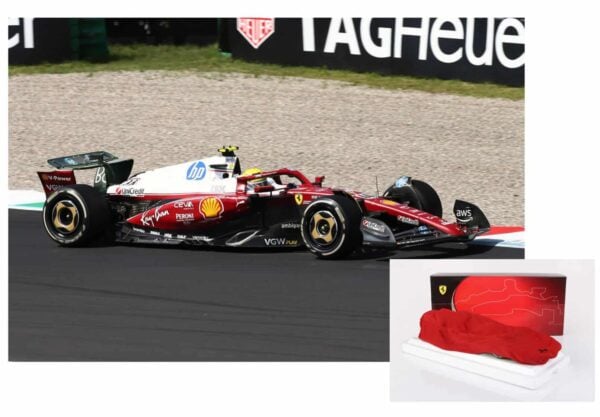 BBR - 1:18 Ferrari SF25 No.44 Lewis Hamilton - Niki Lauda Tribute Livery - Monza GP 2025 - Limited Edition Diecast Model (Polyfoam Pack)
