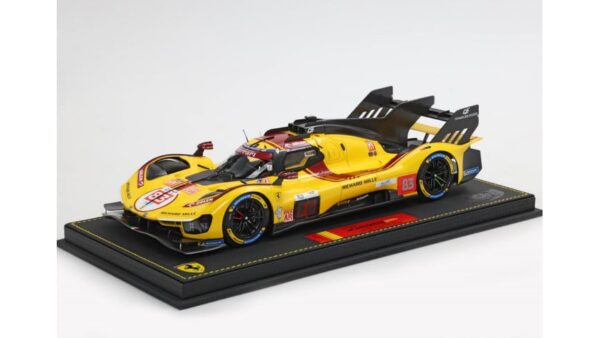 BBR 1:18 Ferrari 499P No.83 Winner 24h Le Mans 2025 R.Kubica, Y.Ye, P.Hanson (P18271C) Limited Edition Resin Model with Showcase 13 BBR 1:18 Ferrari 499P No.83 Winner 24h Le Mans 2025 R.Kubica, Y.Ye, P.Hanson (P18271C) Limited Edition Resin Model with Showcase