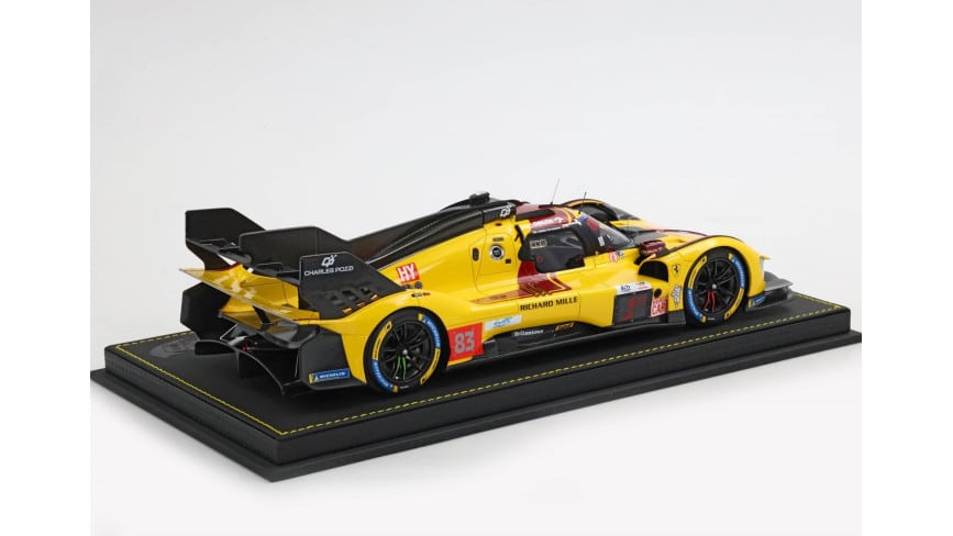 BBR 1:18 Ferrari 499P No.83 Winner 24h Le Mans 2025 R.Kubica, Y.Ye, P.Hanson (P18271C) Limited Edition Resin Model with Showcase 4 BBR 1:18 Ferrari 499P No.83 Winner 24h Le Mans 2025 R.Kubica, Y.Ye, P.Hanson (P18271C) Limited Edition Resin Model with Showcase - Image 4