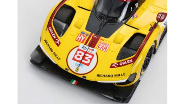 BBR 1:18 Ferrari 499P No.83 Winner 24h Le Mans 2025 R.Kubica, Y.Ye, P.Hanson (P18271C) Limited Edition Resin Model with Showcase 16 BBR 1:18 Ferrari 499P No.83 Winner 24h Le Mans 2025 R.Kubica, Y.Ye, P.Hanson (P18271C) Limited Edition Resin Model with Showcase