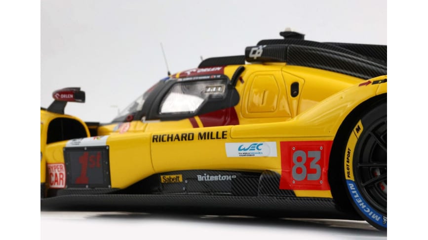 BBR 1:18 Ferrari 499P No.83 Winner 24h Le Mans 2025 R.Kubica, Y.Ye, P.Hanson (P18271C) Limited Edition Resin Model with Showcase 7 BBR 1:18 Ferrari 499P No.83 Winner 24h Le Mans 2025 R.Kubica, Y.Ye, P.Hanson (P18271C) Limited Edition Resin Model with Showcase - Image 7