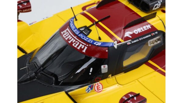 BBR 1:18 Ferrari 499P No.83 Winner 24h Le Mans 2025 R.Kubica, Y.Ye, P.Hanson (P18271C) Limited Edition Resin Model with Showcase 18 BBR 1:18 Ferrari 499P No.83 Winner 24h Le Mans 2025 R.Kubica, Y.Ye, P.Hanson (P18271C) Limited Edition Resin Model with Showcase