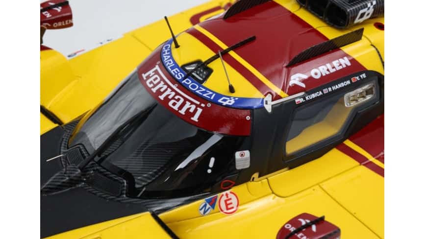 BBR 1:18 Ferrari 499P No.83 Winner 24h Le Mans 2025 R.Kubica, Y.Ye, P.Hanson (P18271C) Limited Edition Resin Model with Showcase 8 BBR 1:18 Ferrari 499P No.83 Winner 24h Le Mans 2025 R.Kubica, Y.Ye, P.Hanson (P18271C) Limited Edition Resin Model with Showcase - Image 8