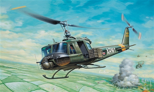 Italeri - 1:72 Bell UH - 1B HUEY (040) Model Kit