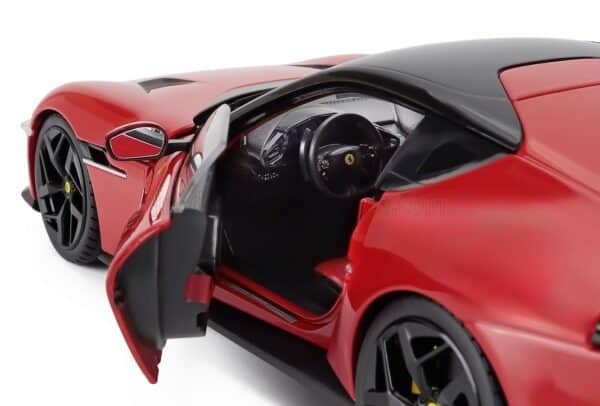 Polistil 1:18 Ferrari 12Cilindri 2024 Rosso Corsa Red with Showcase (18FE02010-HC) Limited Edition Diecast Model 25 Polistil - 1:18 Ferrari 12Cilindri 2024 Rosso Corsa Red with Showcase - Limited Edition Diecast Model