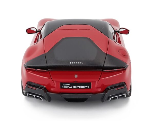Polistil 1:18 Ferrari 12Cilindri 2024 Rosso Corsa Red with Showcase (18FE02010-HC) Limited Edition Diecast Model 27 Polistil - 1:18 Ferrari 12Cilindri 2024 Rosso Corsa Red with Showcase - Limited Edition Diecast Model