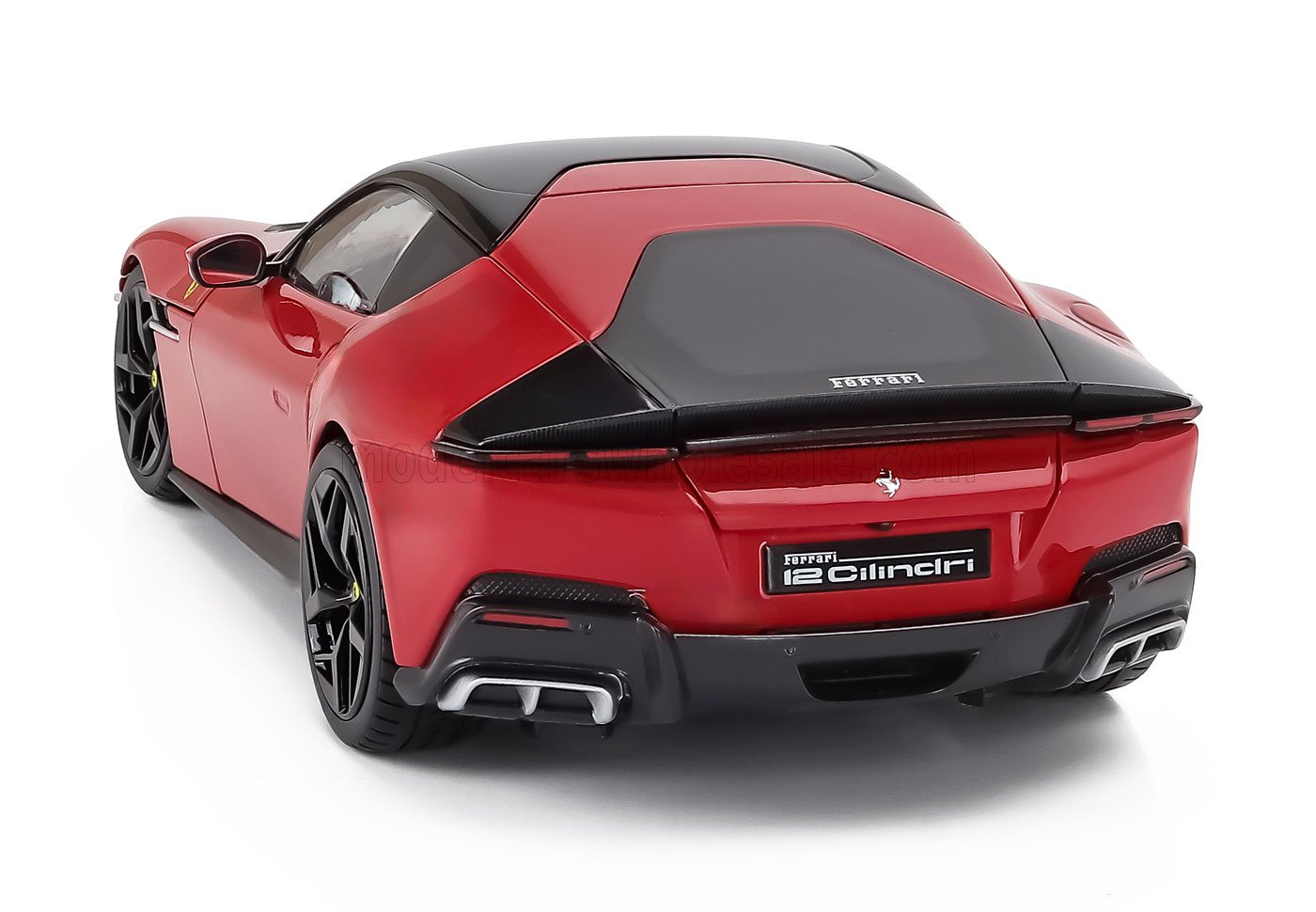Polistil 1:18 Ferrari 12Cilindri 2024 Rosso Corsa Red with Showcase (18FE02010-HC) Limited Edition Diecast Model 6 Polistil - 1:18 Ferrari 12Cilindri 2024 Rosso Corsa Red with Showcase - Limited Edition Diecast Model