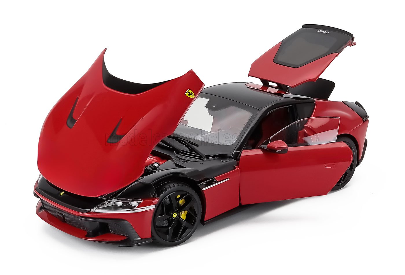 Polistil 1:18 Ferrari 12Cilindri 2024 Rosso Corsa Red with Showcase (18FE02010-HC) Limited Edition Diecast Model 7 Polistil - 1:18 Ferrari 12Cilindri 2024 Rosso Corsa Red with Showcase - Limited Edition Diecast Model